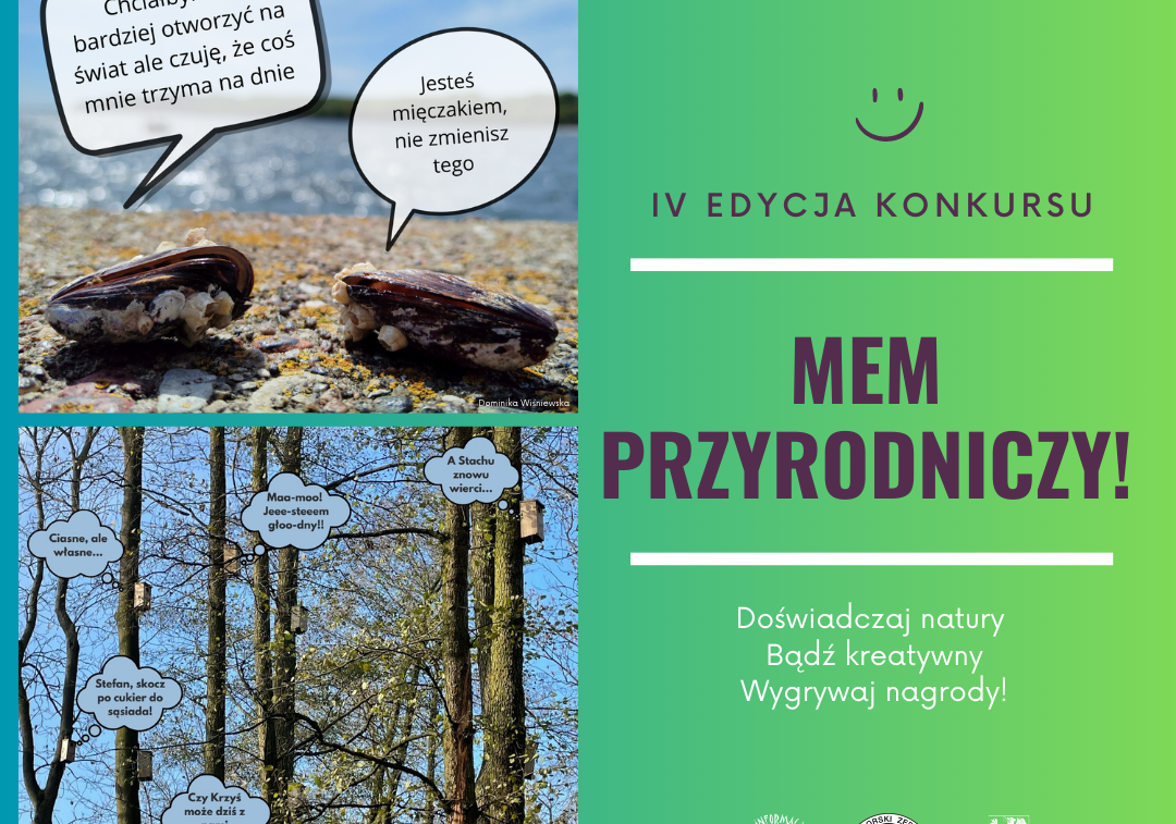 Grafika 1: CIEE w Gdańsku zaprasza na IV edycję konkursu "Mem przyrodniczy"