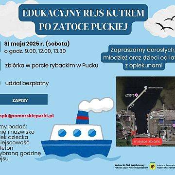 Grafika Rejs kutrem po Zatoce Puckiej