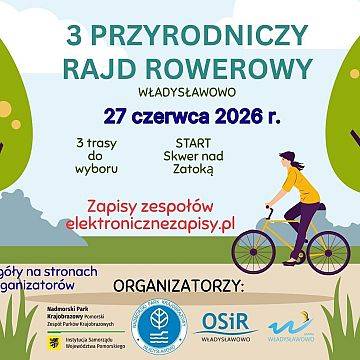 Grafika 3 Przyrodniczy Rajd Rowerowy - Zaproszenie