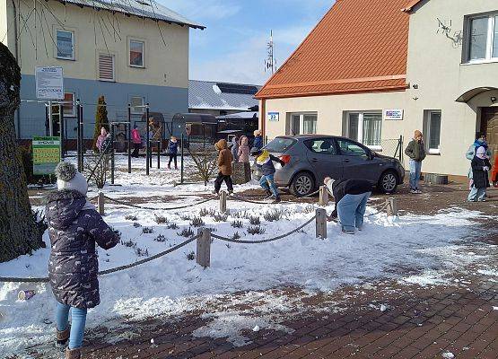 Grafika Ferie zimowe z parkiem