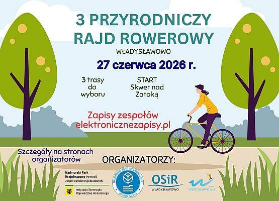 Grafika 3 Przyrodniczy Rajd Rowerowy - Zaproszenie