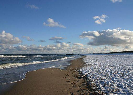 plaża we Władysławowie